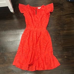 Melon Colored Dress
